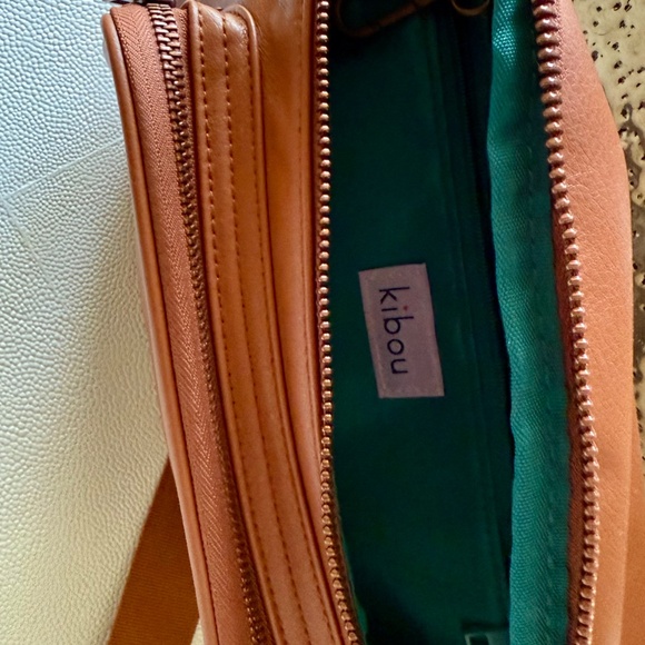 Kibou Travel Diaper Bag- Brown Fanny Pack - Picture 6 of 8